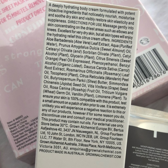 GROWN ALCHEMIST Body Cream Mandarin Rosemary Leaf - Picture 3 of 3